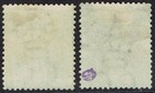 Ceylon 1872 Qv 2c And 4c Grey Wmk Crown Cc Perf 14 No Gum