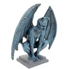 Gargoyle Statue Resin Angel Sculpture Winged Devil Figure Craft Model Home De   