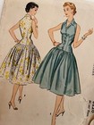 Mccall s  3226 Bust 32 Sleeveless Dress Mcm Chic Rare Vintage Sewing Pattern