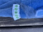 Kiki s Nation Towel Pants Blue Camo  Cotton Elastic Waist Kids Large Swimmer