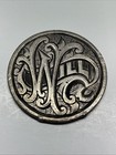 Love Token 1883  Morgan Dollar Silver  1 Very Rare    will    Pin   Broach