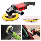 2 X Wool Polishing Pads 5  6  7  Buffing Pad Hook   Loop For Cutting   Polishing