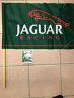 Jaguar Racing Banner And Pin Set Nos Flag Measures 17x11 Inches