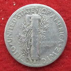 1944 D Mercury Silver Dime - Circulated - Actual Coin H71