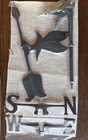 Vintage Eagle On Arrow Handcast Aluminum Weathervane Wv-72