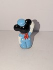 Vintage Mickey Mouse Figurine Made In Mexico With Train Conductor Outfit