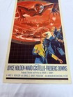 1958 Terror From The Year 5000 Original 14x36    Insert Movie Poster Cult Horror