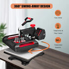 12 x15  Heat Press Machine Swing Away Sublimation Transfer For T-shirts Pillow