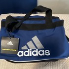 Adidas Diablo Small Ii Small Duffel Bag Blue black white Polyester Zip 18l