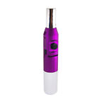 Pen Jet Butane Torch Lighter Safety Lock   Adjustable Flame Refillable Purple