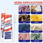 Fabric Glue Permanent clear Clothing Glue For All Fabrics leather cotton linen