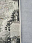 Circa 1852 Levasseur Map Of  Department De L aisne  France  Hand Colored