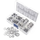 Stainless Steel Flat Washers Assortment Kit  6 To 7 16