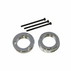 Pro  Bottom Bracket Conversion Kit Adaptor 68mm American To Euro Cruiser Silver