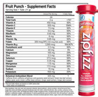 Zipfizz Multi-vitamin Energy Hydration Drink Mix  30 Tubes  Fruit Punch