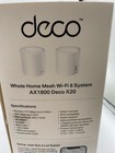 Tp-link Deco Wifi 6 Mesh Wifi System  deco X20 