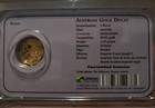 1915 Austrian 1 Ducat Gold Agw  1106 Oz Coin Bu Prooflike Restrike Km   2267