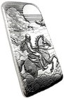 10 Ozt 999 Fine Silver Art Bar- Sky Rider - Adamo Techne - Limited Edition