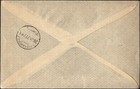 Egypt 1927 Cotton Congress Cover Cairo To Usa 5m 10m 15m Set