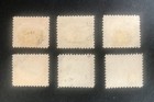 Us Scott C1-c6 Complete Used Airmail Set 1918   1923     6 Stamps     Curtiss Jenny