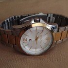 Tommy Hilfiger Men s Two-tone Quartz Wristwatch White Dial Date Indicator