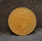 1945 British Honduras  belize  Cent  George Vi  Decent And Scarce  Km-21  bh15 