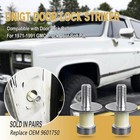 Door Lock Striker 38420 Compatible With Door Latch Bolts For 1971-1991 Chevy Gmc