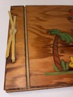 1930s Wooden Dry Mount Scrapbook   Photo Album Unused 18 Pgs