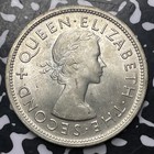 1953 Southern Rhodesia Cecil Rhodes 1 Crown Lot mk174 Silver  High Grade 
