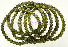 Wholesale 6 Pcs Natural Peridot 5-6mm 7 5    Crystal Stretch Bracelet