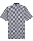 Puma Arnold Palmer Mattr Golf Polo Black white Checkerboard 2xl Upf 40uv  90msrp