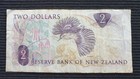 New Zealand  2 Dollars 1968 P164b Wilks Banknote