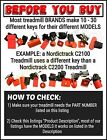 Treadmill Key 106337 - Proform Image Weslo Lifestyler Safety Switch Stop  