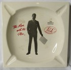 Vtg Employers  Life Ashtray The Man With The Plan 1966 President s Campaign Rare