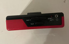 Vintage Realistic Stereo-mate Portable Cassette Player In Red Scp-28 - Tested
