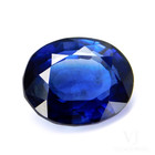 11 80 Ct Natural Ceylon Blue Sapphire Certified   Oval Stunning Loose Gemstone