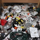 25 Lbs Bulk Assorted Electrical  Boxes  Fittings  Fixtures  Cords  Outlet Covers