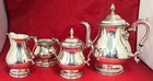 Prelude By International Sterling Silver 4 Piece Tea Set