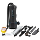 10 Qt Commercial Backpack Vacuum Cleaner Vac Powerful Hepa Filtration   Toolkit