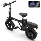 Ladped 14  Adult Electric Bike  Mini Ebike For City Commuter Two Seats Ul2849