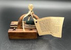 Vintage Weaving Loom Shuttle   Gear Block  Friends  Lace  Ribbons  Hat Bands 