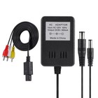 Av Rca Audio ac Cable Power Supply Adapter Cord For Super Nintendo Snes Game Set
