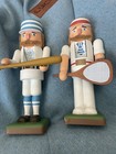 Two Baseball   Tennis Player Nutcracker 10inch