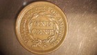 1853 1c Bn Braided Hair Cent Very Nice