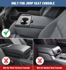 Jump Seat Headrest Organizer Tray For 2011-2026 Ford F150 F250 F350-f650