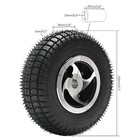 4pcs Front Rear 9x3 50-4 Tire Wheel 9 Inch Mobility Scooter Wheelchair Wheels