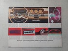 Vintage 1964 American Motors Rambler Ambassador Sedan Car Brochure 9 x12 