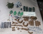 Vintage Marx Battleground Play Set In Original Box W many Extras