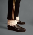 Dance King Halloween Costumes Michael Show Crystal Handmade Baggy Ankle Socks