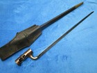 Original  Antique 19th Century Us M1867 Peabody Socket Bayonet And Scabbard